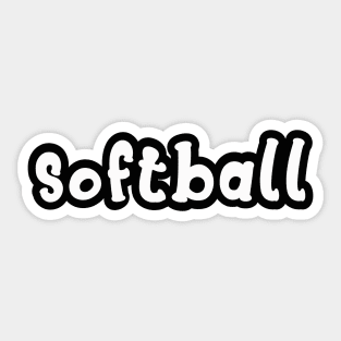 softball Sticker